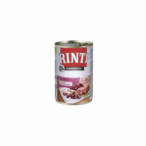 RINTI Kennerfleisch Duck - vlhké krmivo pro psy - 400g
