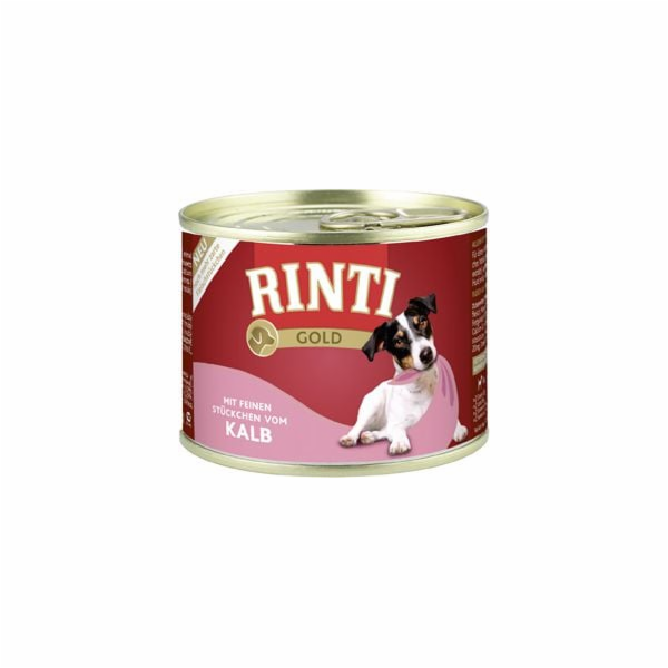 RINTI Gold Veal - vlhké krmivo pro psy - 185g