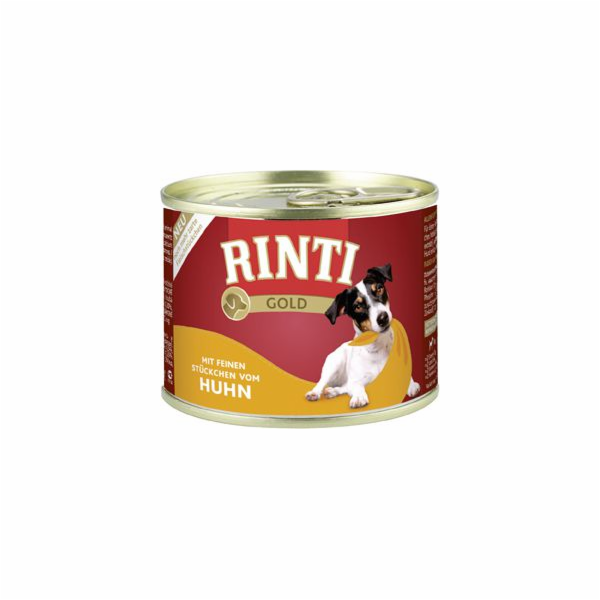 RINTI Gold Chicken - vlhké krmivo pro psy - 185g
