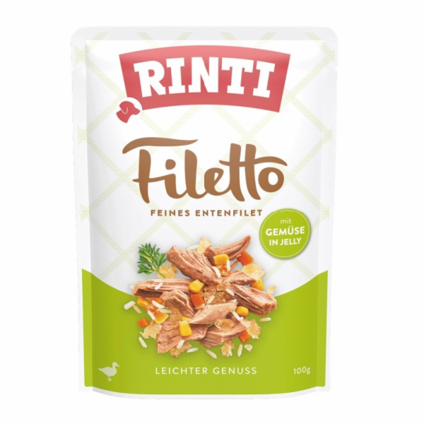 RINTI Filetto Duck fillet with vegetables - vlhké krmivo ...