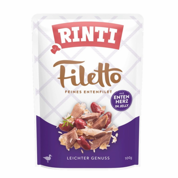 RINTI Filetto Chicken fillet with duck hearts - vlhké krm...