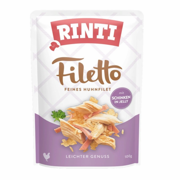 RINTI Filetto Chicken fillet with ham - vlhké krmivo pro ...