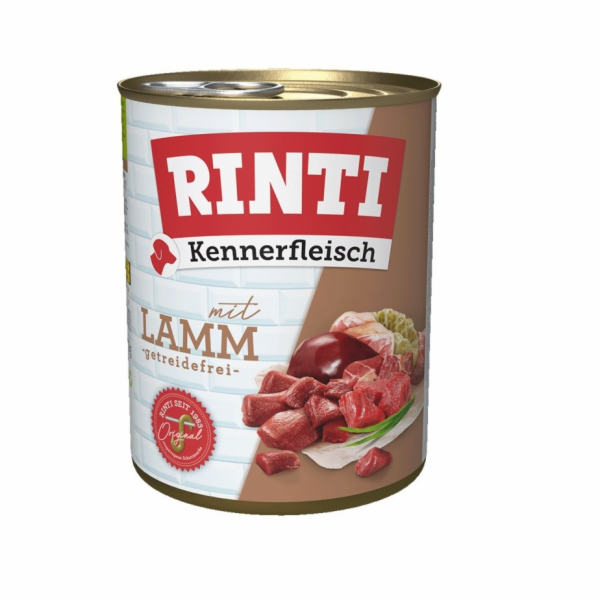 RINTI Kennerfleisch Lamb - vlhké krmivo pro psy - 800g