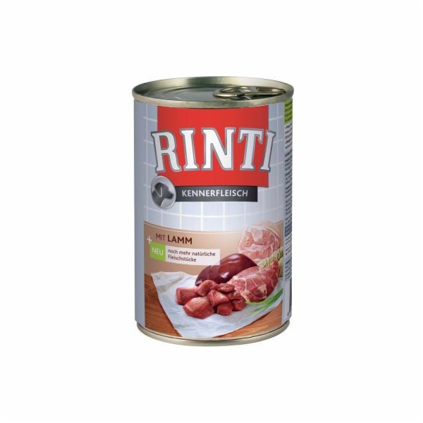 RINTI Kennerfleisch Lamb - vlhké krmivo pro psy - 400g
