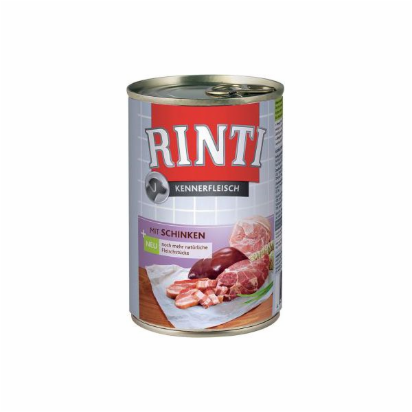 RINTI Kennerfleisch Ham - vlhké krmivo pro psy - 400g
