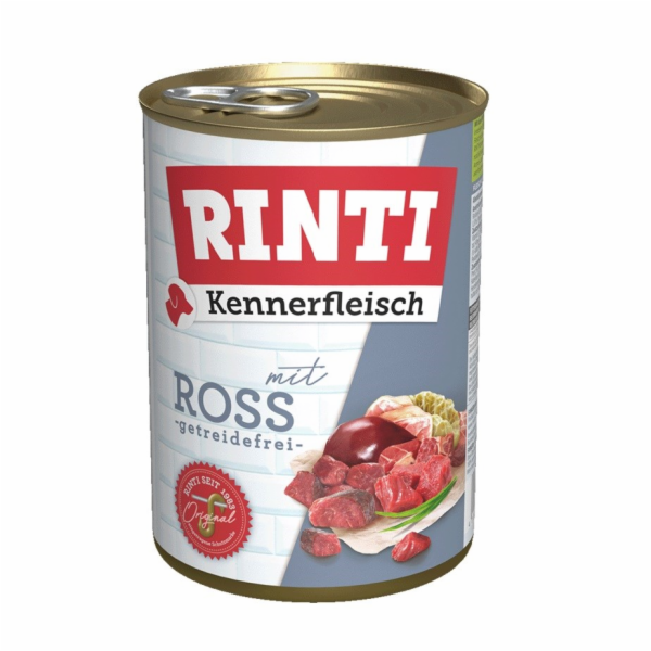 RINTI Kennerfleisch Horse - vlhké krmivo pro psy - 400g