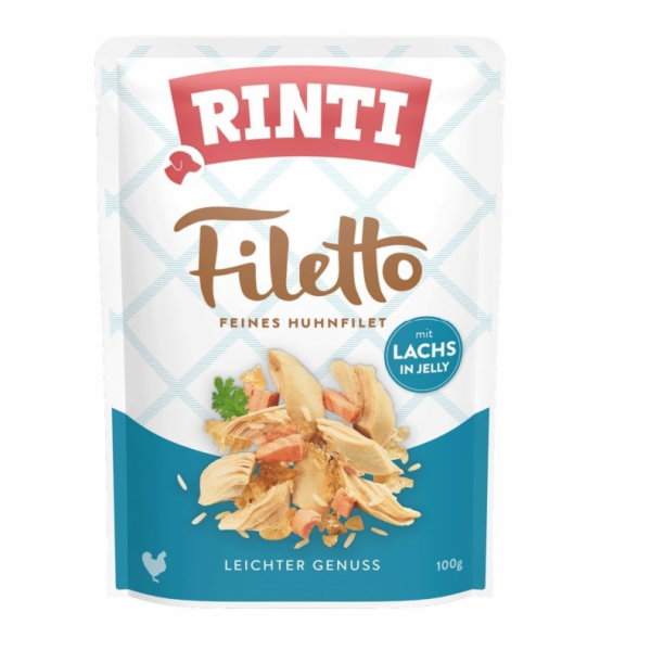 RINTI Filetto Chicken fillet with salmon - vlhké krmivo p...
