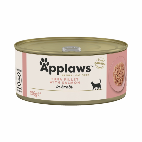 APPLAWS Tuna fillet with salmon in broth - mokré krmivo p...