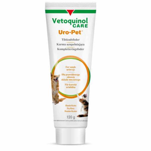 VETOQUINOL Uro-Pet - pasta okyselující moč pro psa a kočk...