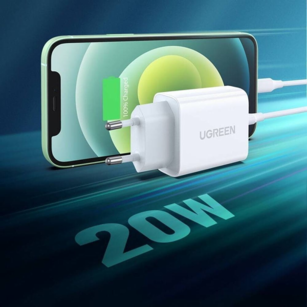 Ugreen síťová nabíječka USB Power Delivery 3.0 Quick Char...