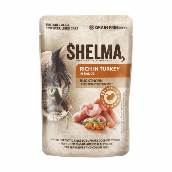 SHELMA with chicken, beef, duck and turkey - mokré krmivo...