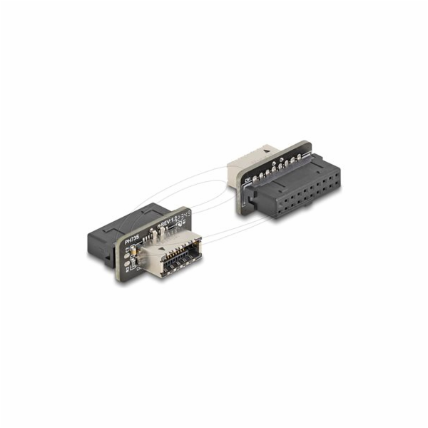 Delock - Interní adaptér USB - 20 pinový USB 3.2 header (...