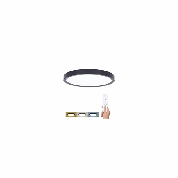 Solight LED osvětlení s dálkovým ovladačem Estela Black, ...