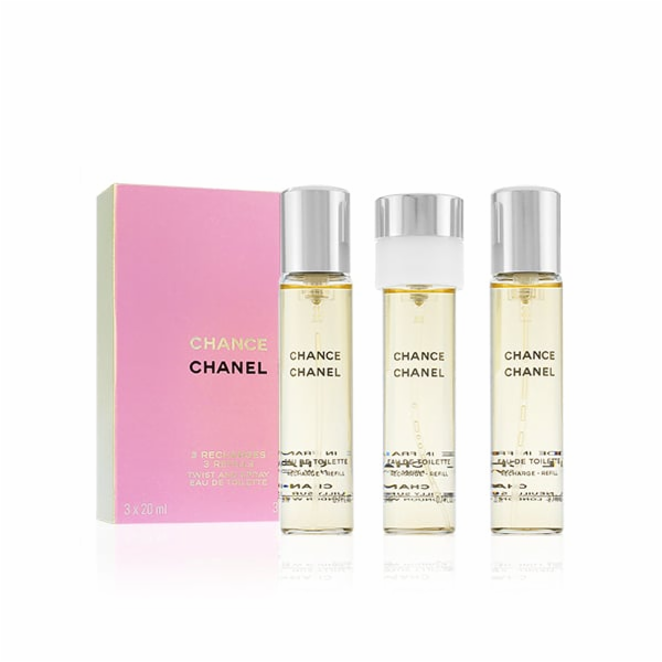 Chanel Chance Twist and Spray 3 Refills EdT pro ženy 3x20 ml
