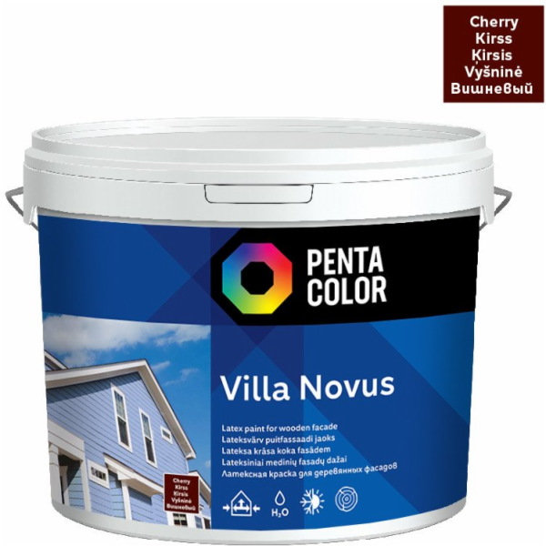 Fasádní barva Pentacolor Villa Novus, třešeň, 10l