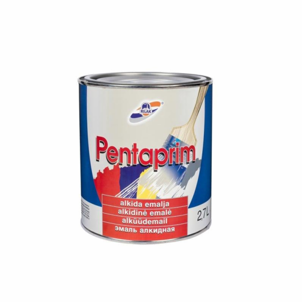 Emailová barva Rilak Pentaprim, zelená, 2,7l