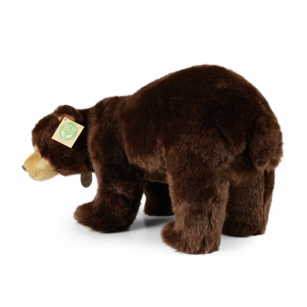 Rappa Plyšový medvěd hnědý stojící 40 cm ECO-FRIENDLY
