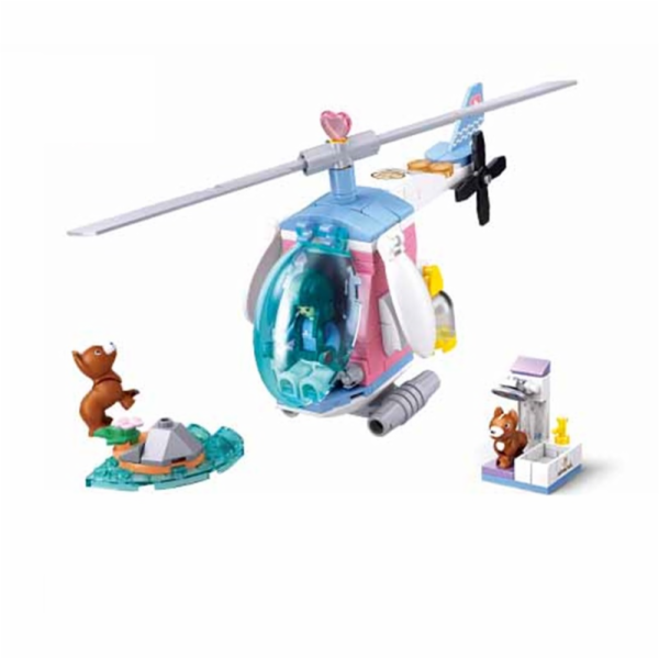 Sluban Metropolis M38-B1212B Záchranný vrtulník pro domác...