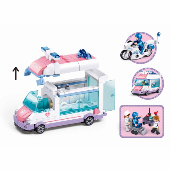 Sluban Metropolis M38-B1213 Pojízdná záchranná služba prv...