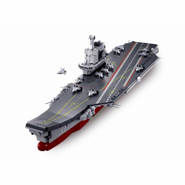 Sluban Model Bricks M38-B1210 Letadlová loď Shandong