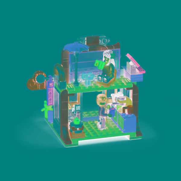 Sluban Metropolis M38-B1266 Kavárna a zmrzlinový vozík