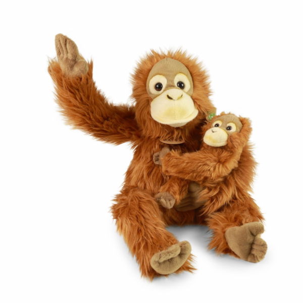 Rappa Plyšový orangutan s mládětem 28 cm ECO-FRIENDLY