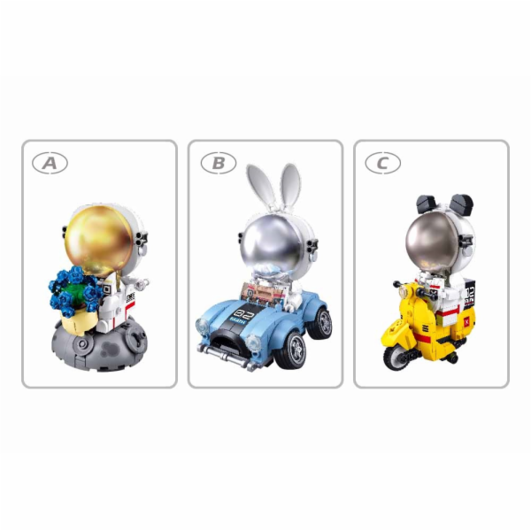 Sluban Pleyerid M38-P8002 Astronaut 1 ks