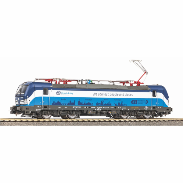 Piko Elektrická lokomotiva Vectron Praha-Berlín-Hamburk Č...