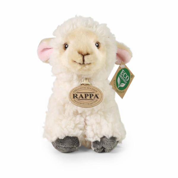 Rappa Plyšová ovce sedící 16 cm ECO-FRIENDLY