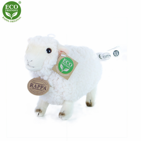 Rappa Plyšová ovce 20 cm ECO-FRIENDLY