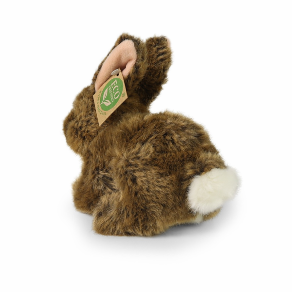 Rappa Plyšový králík hnědý ležící 17 cm ECO-FRIENDLY