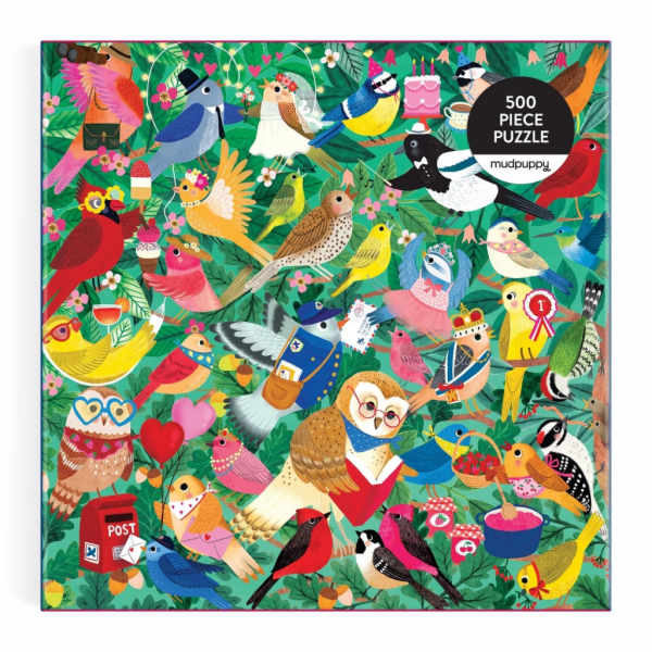 Mudpuppy Puzzle Ptačí svět 500 dílků