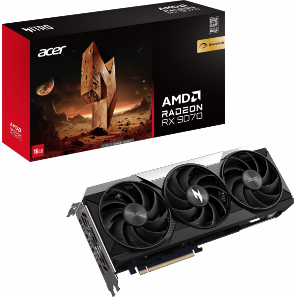 Acer Nitro Radeon RX 9070 OC 16GB AMD GDDR6