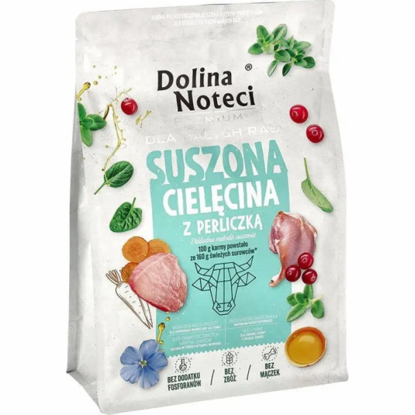 DOLINA NOTECI Premium Small breeds Veal with guinea fowl ...