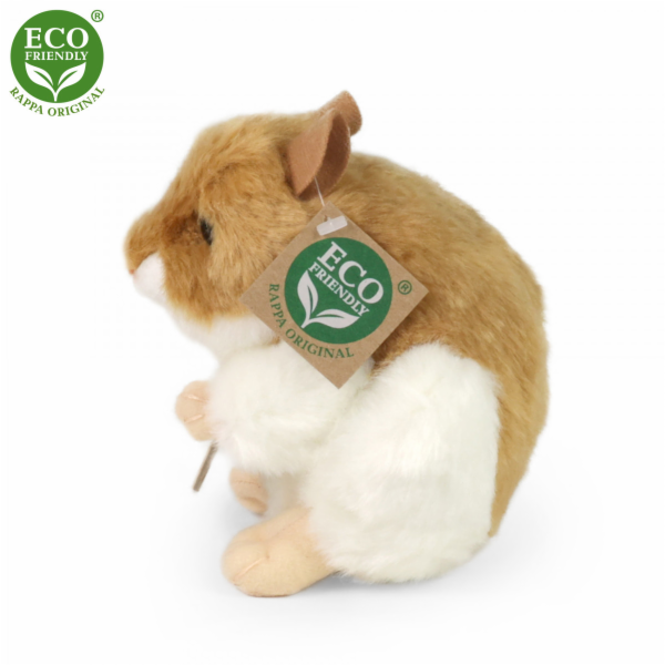 Rappa Plyšový křeček 13 cm ECO-FRIENDLY