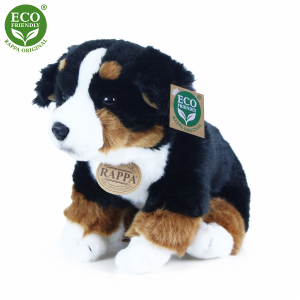 Rappa Plyšový pes bernský salašnický sedící 25 cm  ECO-FR...