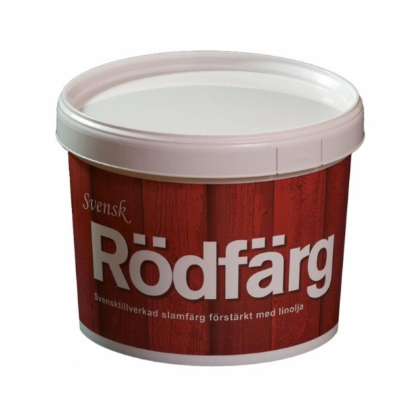 Dřevěná fasádní barva RODFARG červená 10 l