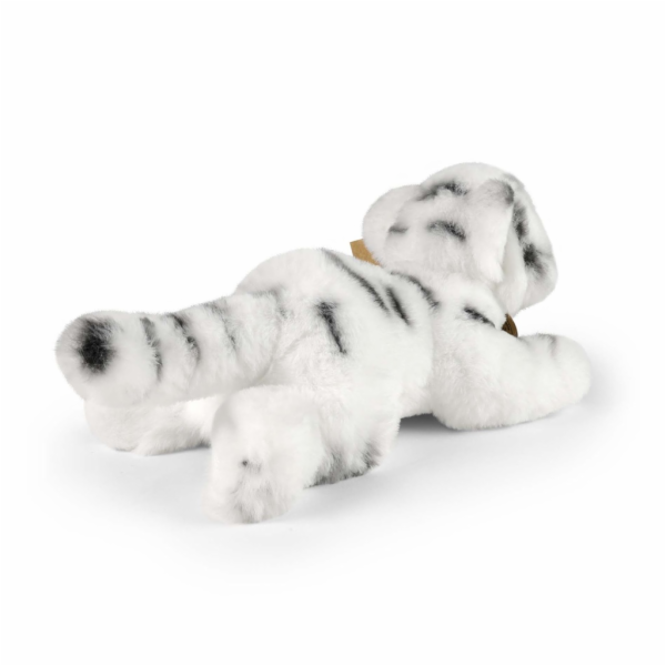 Rappa Plyšový tygr bílý ležící 17 cm ECO-FRIENDLY