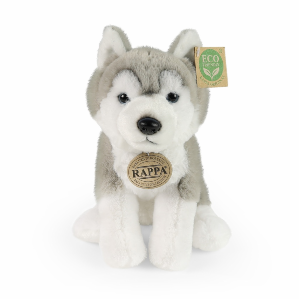 Rappa Plyšový pes husky sedící 23 cm SOFT COLLECTION, ECO...