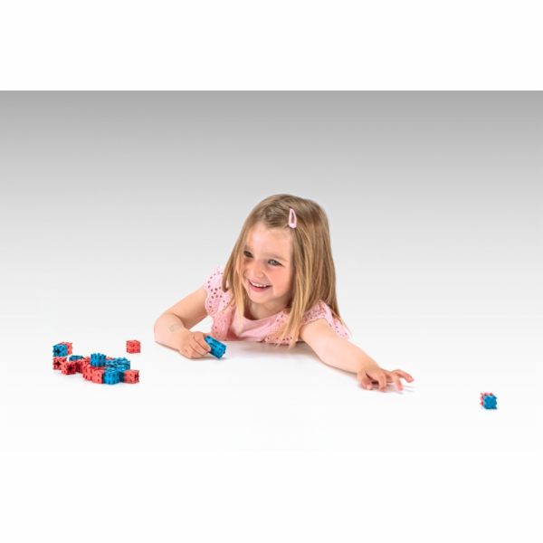 Wissner Kostky červené a modré 100 ks