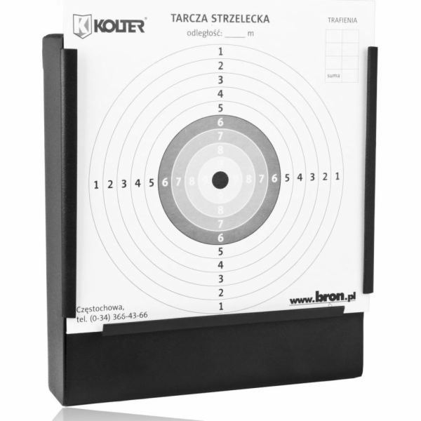 Kovová past na střely K-17-3 - 17x17 cm plochá