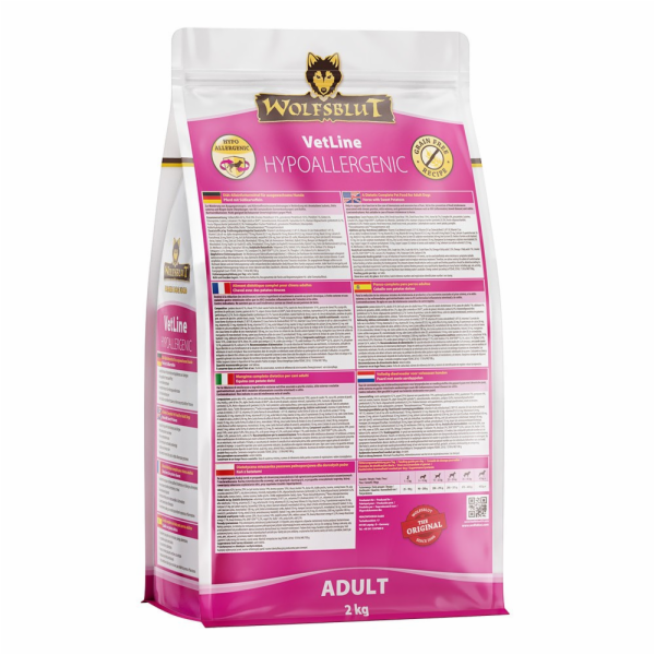 WOLFSBLUT VetLine Hypoallergenic Horse with sweet potatoe...
