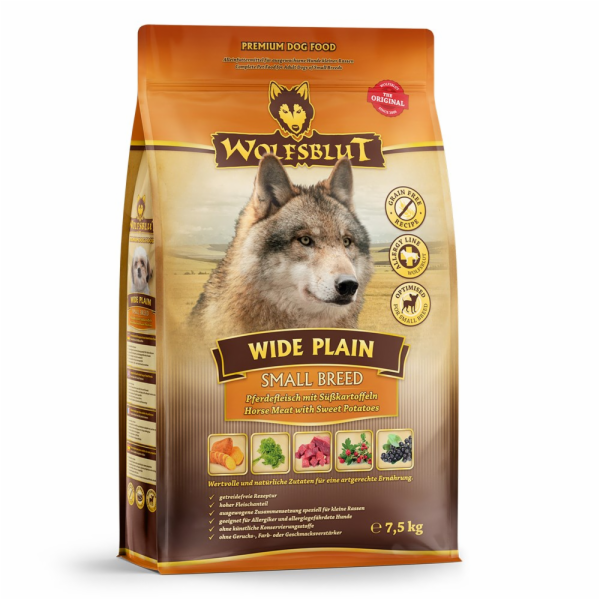 WOLFSBLUT Wide Plain Small breeds Horse with sweet potato...
