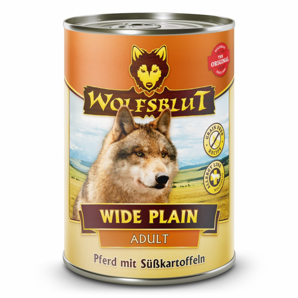 WOLFSBLUT Wide Plain Horse meat with sweet potatoes - vlh...