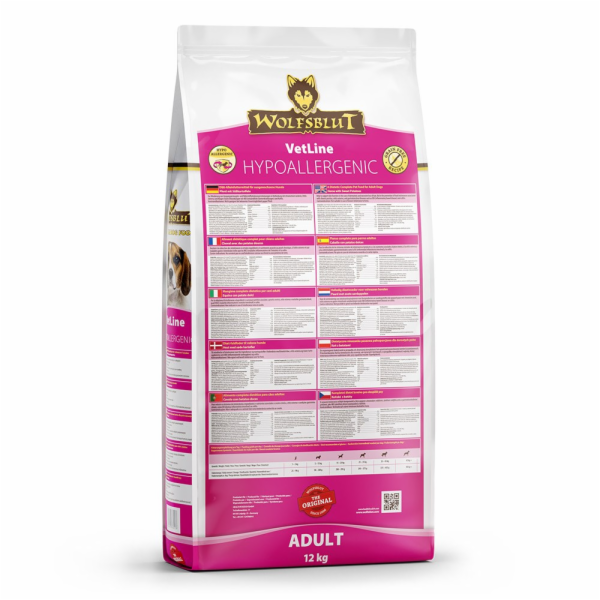 WOLFSBLUT VetLine Hypoallergenic Horse - suché krmivo pro...
