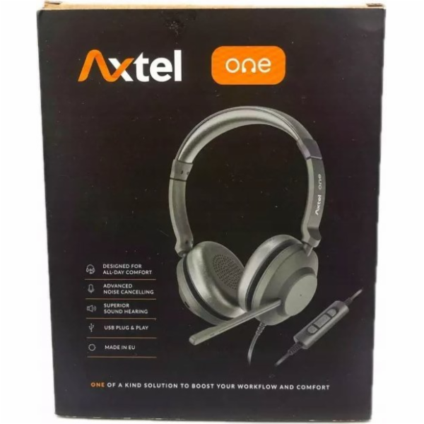 Stereo USB-C sluchátka Axtel Axtel ONE UC