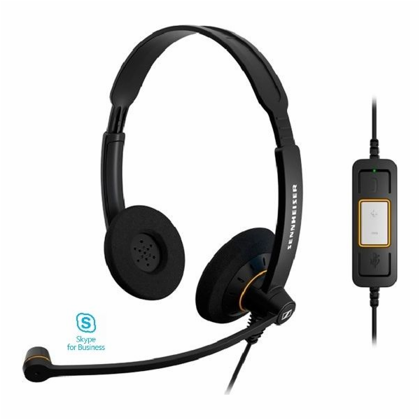 Sennheiser SC 60 USB ML sluchátka (504547)