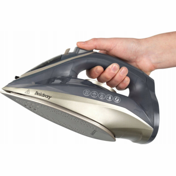 Napařovací akumulátorová žehlička Beldray 2600W, 140 g/min