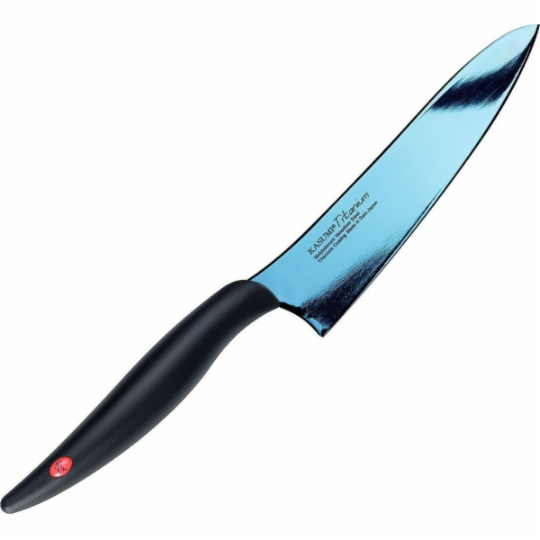 Kasumi KASUMI Kuchařský nůž Titanium délka 13 cm, modrý