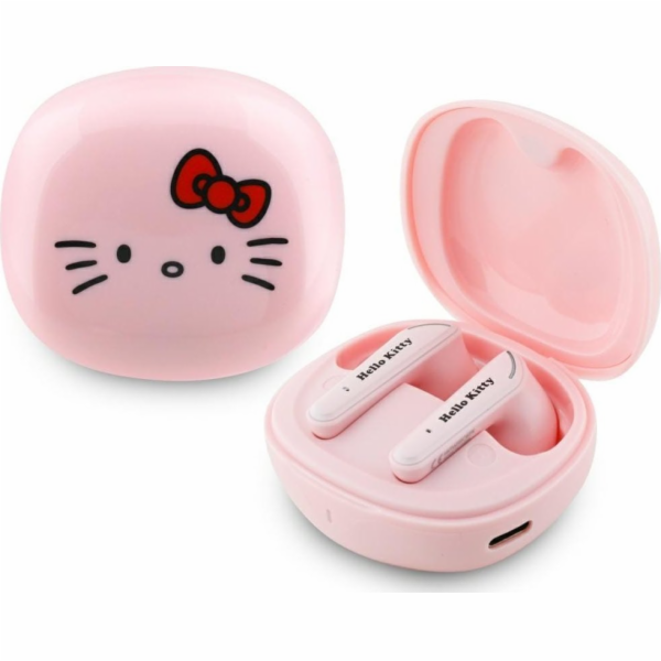 HelloKitty Sluchátka TWS Hello Kitty O s lesklým povrchem...